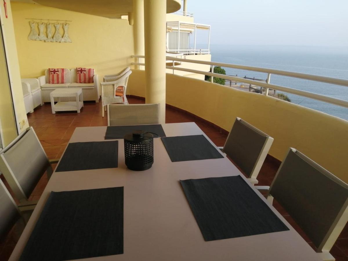 Holidays2Benalmadena Torrequebrada Sea View Front Beach With Pool Parking & Terraces Exterior foto