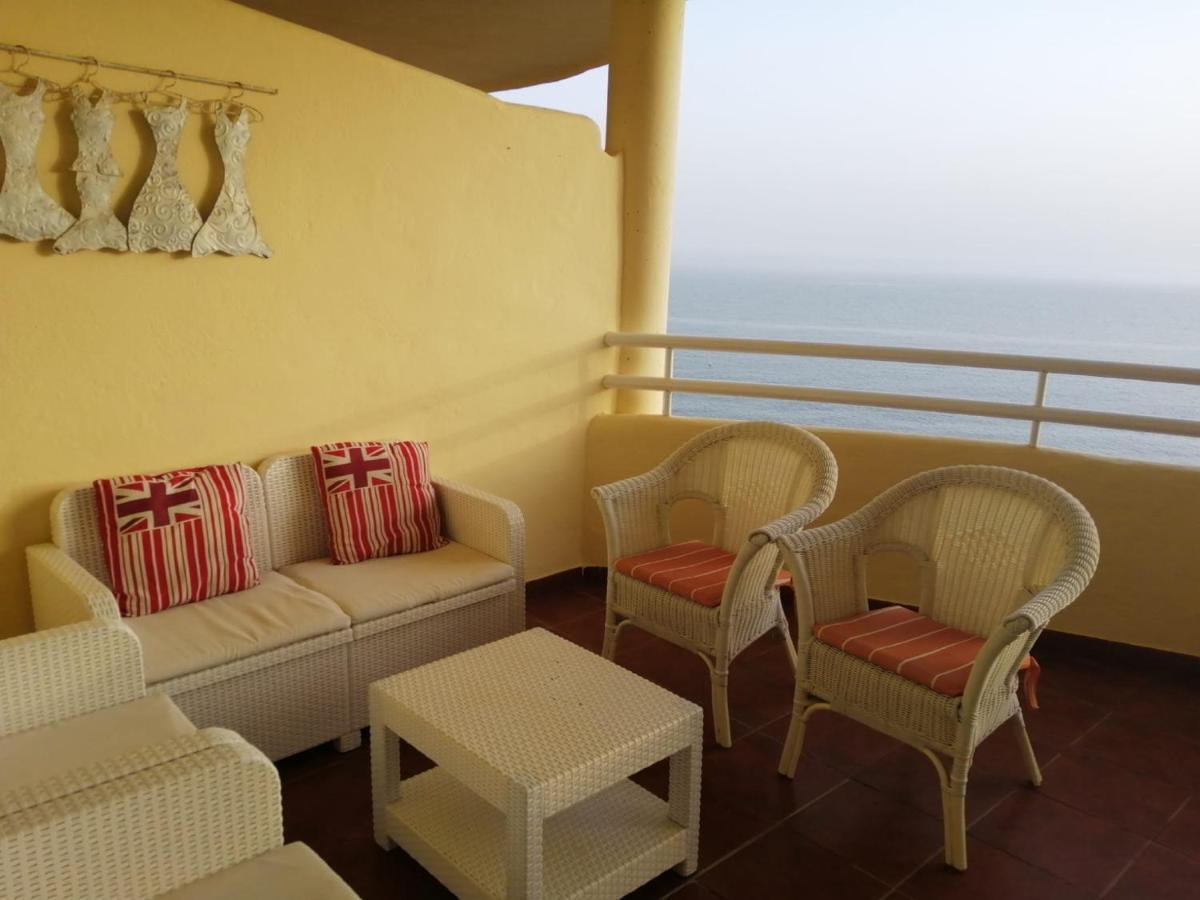Holidays2Benalmadena Torrequebrada Sea View Front Beach With Pool Parking & Terraces Exterior foto